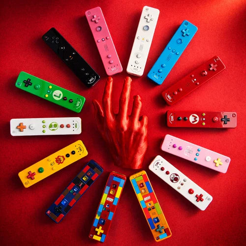 公式WiiリモートNintendo Motion Plus内部👾Nunchuck Wii U OEMコントローラー